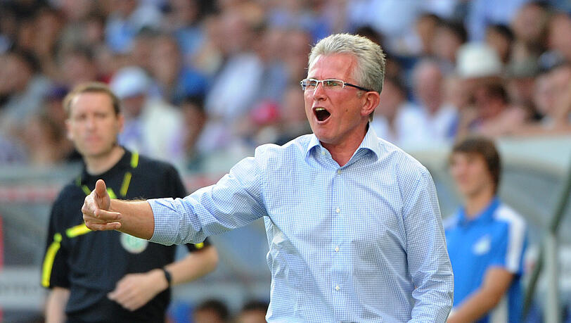 Jupp Heynckes war mit seiner Mannschaft auch ohne Sieg zufrieden. Jupp Heynckes war mit seiner Mannschaft auch ohne Sieg zufrieden.