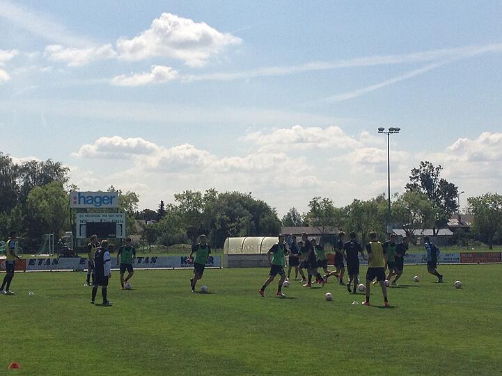 Die Löwen im Trainingslager in Neusiedl - die Bilder vom dritten Trainingstag