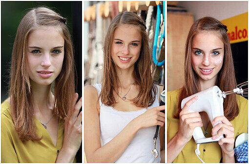 Marie Scherbinek ist die fünfte Finalistin der Schönen Münchnerin 2013. Die Bilder vom Shooting:
