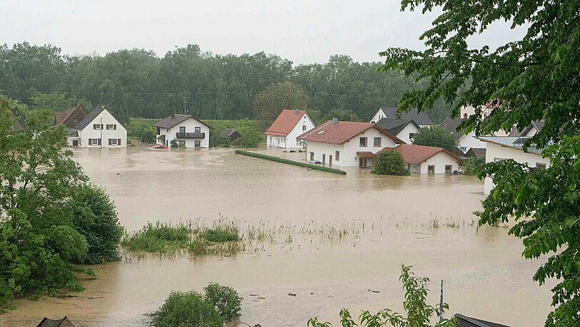 Beim Hochwasser in Simbach starben mindestens drei Menschen.