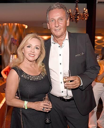 Marian Schulz mit ihrem Lebensgefährten Altfried Schumacher.