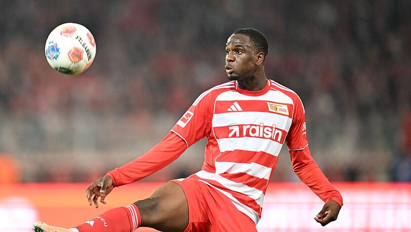 Beendete das Training angeschlagen: Union-Stürmer Ilyas Ansah. (Archivbild)