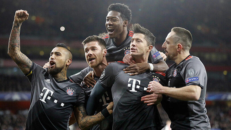Arsenal zweimal gedemütigt und trotzdem noch selbstkritisch: Die FC Bayern ist in Triple-Form.