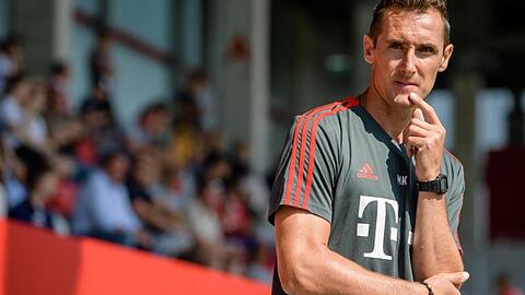 Miroslav Klose war beim FC Bayern unter anderem der Assistent von Hansi Flick.