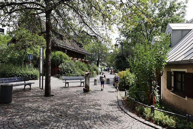 Idylle pur am alten Kriechbaumhof.