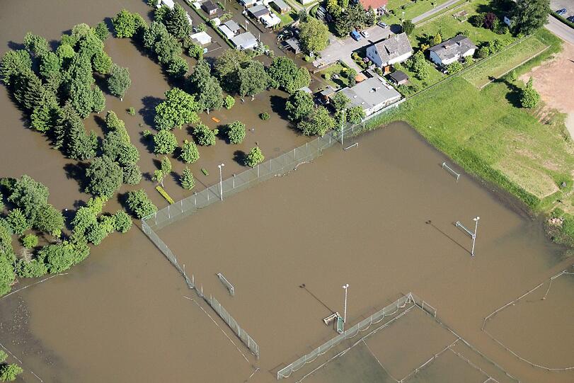 Auch Witzenhausen (Hessen) ist von der Flut betroffen.