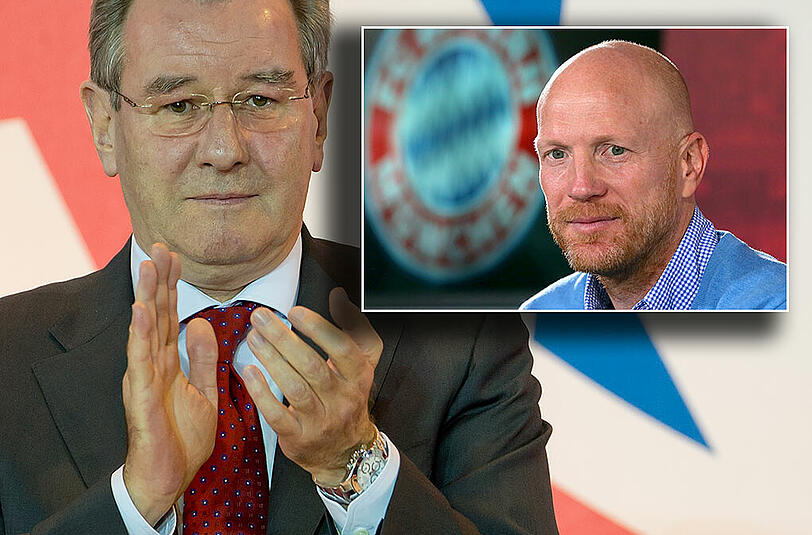 Liveticker von der Pressekonferenz des FC Bayern: Präsident Karl Hopfner verkündet die Vertragsverlängerung vo Sportvorstand Matthias Sammer.