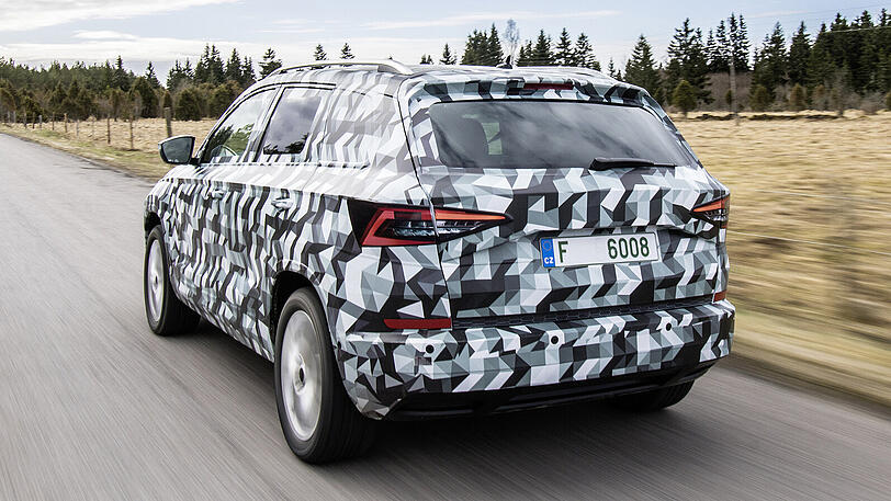 Als Motorisierung stehen für den Karoq zunächst zwei Benziner und drei Diesel mit 115 bis 190 PS zur Wahl.