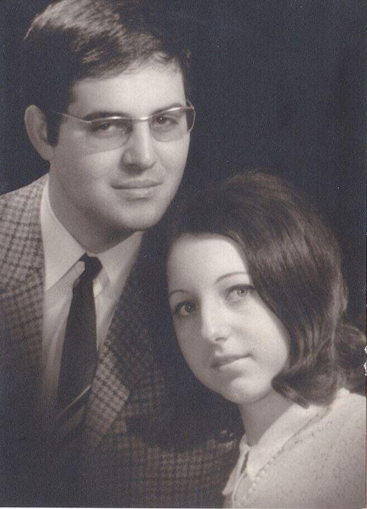 Hans Podiuk in den 1970ern mit seiner Frau Hannelore.