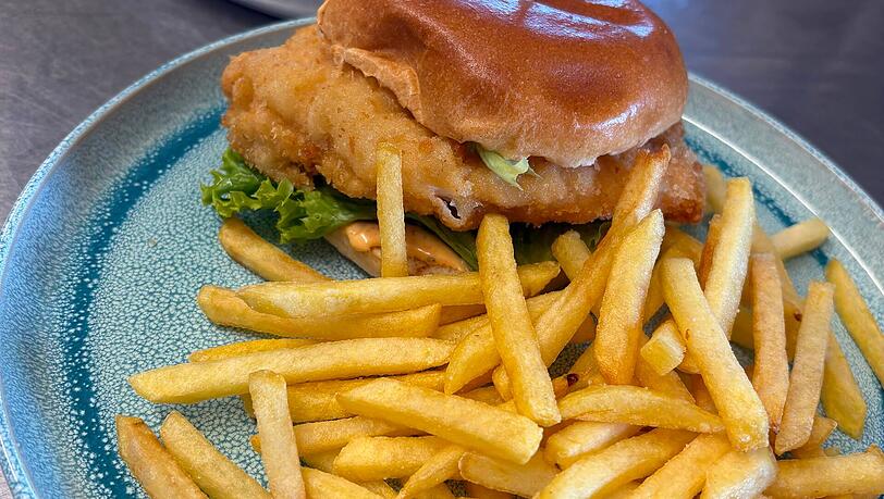 Der beliebte Crispy Chicken Bruger. Der beliebte Crispy Chicken Bruger.