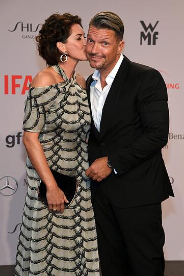 Hardy Krueger jr. mit Frau Alice Roessler