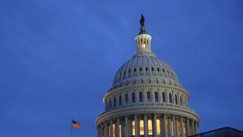 Die Kuppel des Kapitols in Washington. Die Kuppel des Kapitols in Washington.