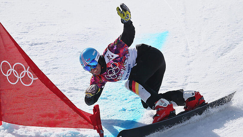 Snowboarder Bussler verpasst Olympiamedaille im Parallel-Riesenslalom Snowboarder Bussler verpasst Olympiamedaille im Parallel-Riesenslalom