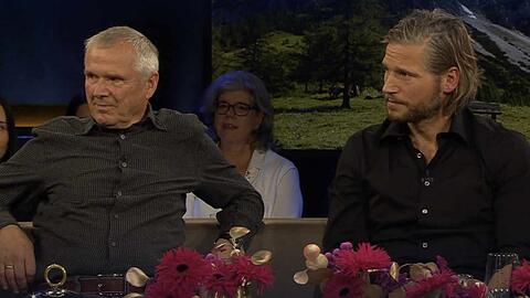 Heribert Eisl und Sebastian Ströbel zu Gast in der "NDR Talk Show".