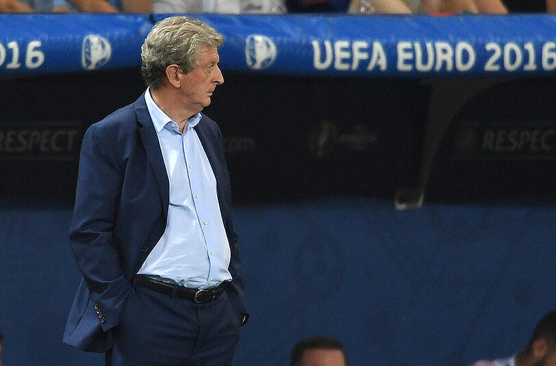 Das war's: Englands Nationaltrainer Roy Hodgson ist nach dem Achtelfinal-Aus gegen Island zurückgetreten.