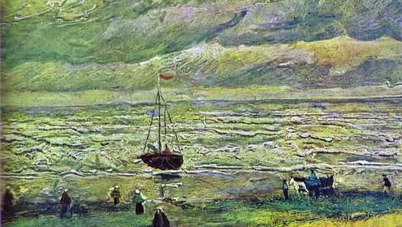 Das Gemälde "Meeressicht bei Scheveningen" von 1882 war eines der aus dem Van Gogh Museum gestohlenen Werke. Das Gemälde "Meeressicht bei Scheveningen" von 1882 war eines der aus dem Van Gogh Museum gestohlenen Werke.