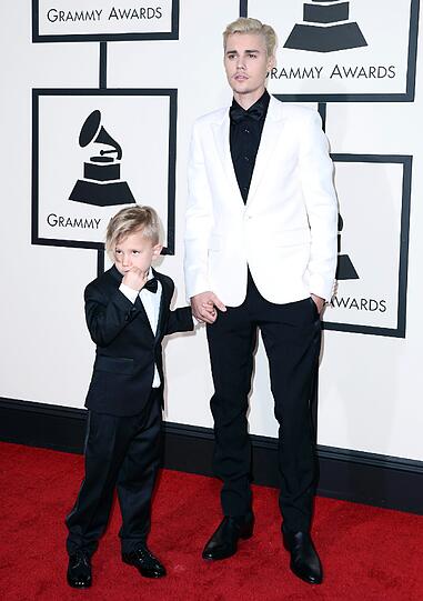 Justin Bieber und sein kleiner Bruder Jaxon