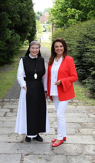 Uschi Dämmrich von Luttitz hat das Kloster Waldsassen besucht.