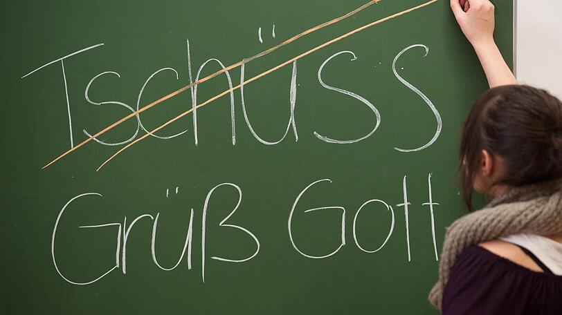 "Tschüss-freie Zone": Soll&rsquo;s (noch) geben in Bayern.