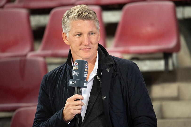 Bastian Schweinsteiger ist aktuell TV-Experte für die ARD.