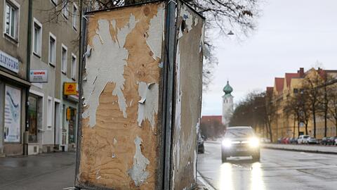 Die Kommunalwahl kommendes Jahr wirft ihre Schatten voraus: Ein Platzhalter f&uuml;r das, was bald kommt? Sch&ouml;n ist irgendwie anders.