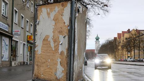 Die Kommunalwahl kommendes Jahr wirft ihre Schatten voraus: Ein Platzhalter f&uuml;r das, was bald kommt? Sch&ouml;n ist irgendwie anders.