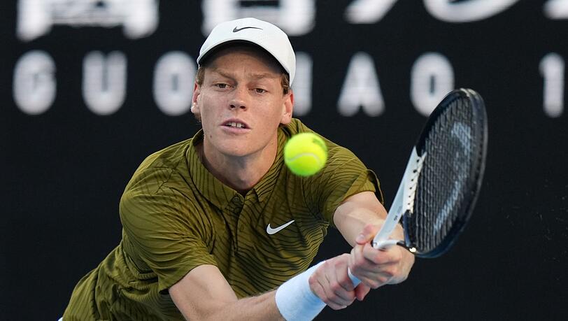 Jannik Sinner hatte im Achtelfinale von Melbourne keine Probleme.