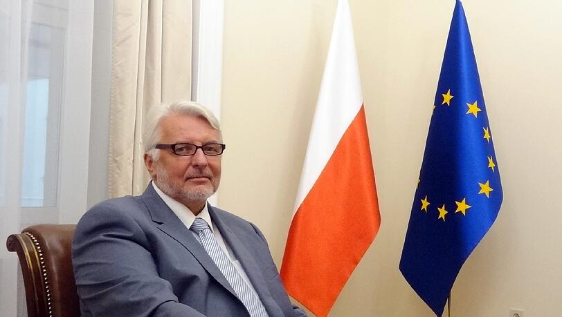 Witold Waszczykowski: "Manchmal würden wir in bestimmten Angelegenheiten eine gewisse Kompromissbereitschaft erwarten". Foto: Natalie Skrzypczak Witold Waszczykowski: "Manchmal würden wir in bestimmten Angelegenheiten eine gewisse Kompromissbereitschaft erwarten". Foto: Natalie Skrzypczak
