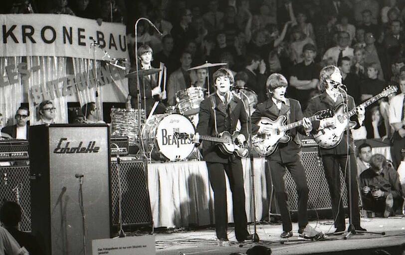 Die Beatles im Circus Krone.