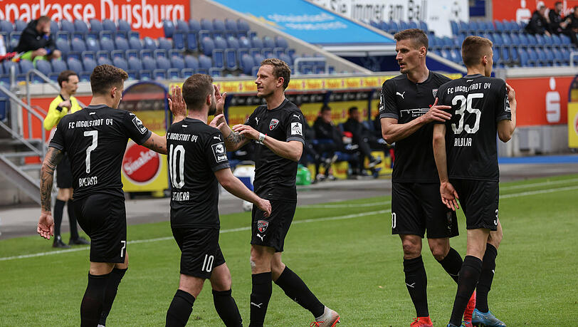 Der FC Ingolstadt feierte am Samstag einen 5:1-Kantersieg beim MSV Duisburg.