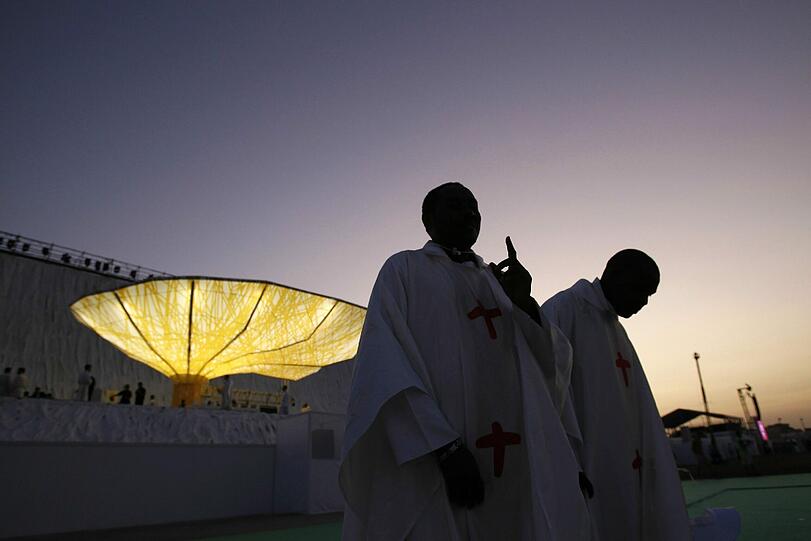 Mehr als eine Million Gläubige kamen zum Abschluss des Weltjugendtages. Die Bilder von der Messe mit Papst Benedikt XVI.