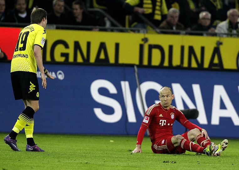 ARJEN ROBBEN: Note 5. Verschoss den Elfmeter (85.), den er selbst herausgeholt hatte. Der Titel-Verlierer? Tragische Figur in jedem Fall.