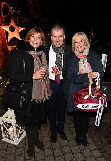 Peter Mey mit Ursula Prinzessin von Bayern und Inge Fürstin von Wrede-Lanz