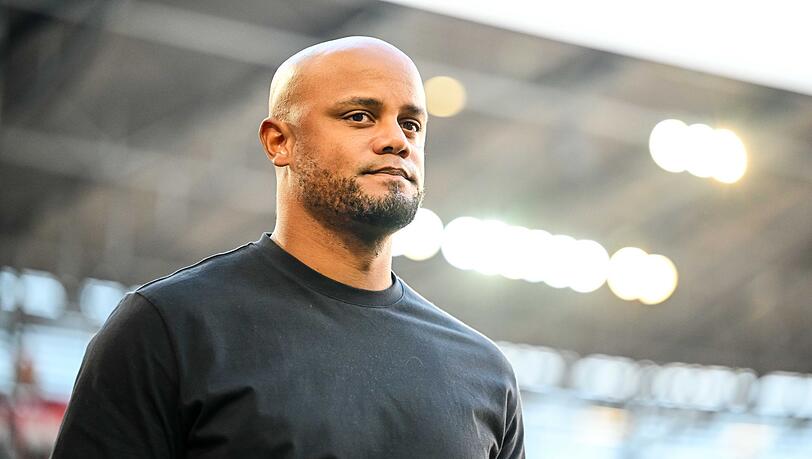 Vincent Kompany trifft als Bayern-Coach auf seinen ehemaligen Verein. (Archivfoto)