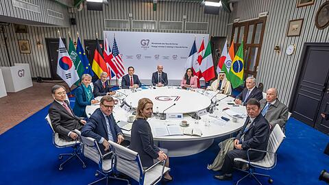 Neben den Kriegen im Iran und der Ukraine sprachen die Minister auch &uuml;ber Drogenkriminalit&auml;t und Wiederaufbau.