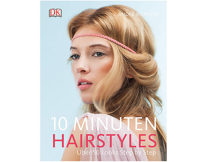 André Märtens gibt in seinem Buch "10 Minuten Hairstyles" (Dorling Kindersley, 143 Seiten, 15,40 Euro) viele Tipps