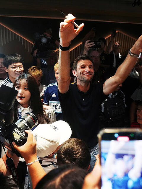 Nun der größte Star in Vancouver: Thomas Müller.