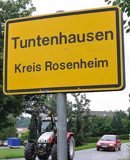 Ein Kreis ist der Landkreis Rosenheim - nur einer von insgesamt 71.