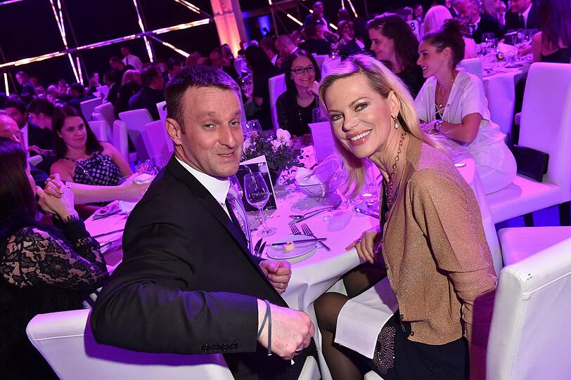 Nina Ruge und Falk Dettinger