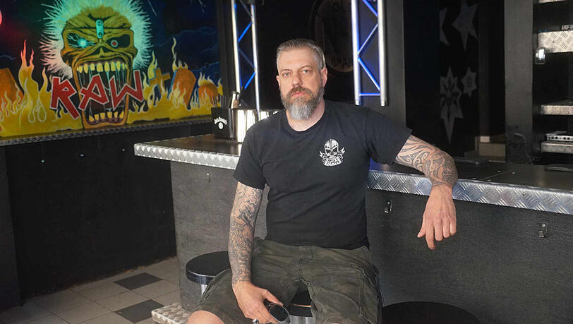 Marvin Ullmann in seinem Raw.