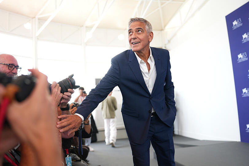 George Clooney in Venedig während der 83. Ausgabe der Filmfestspiele. George Clooney in Venedig während der 83. Ausgabe der Filmfestspiele.