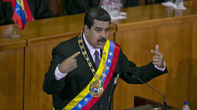 Venezuelas Präsident Nicolas Maduro bezeichnet sein Volk als "die neuen Juden des 21. Jahrhunderts."