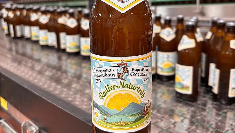 So schaut das neue naturtrübe Radler vom Tegernsee aus. So schaut das neue naturtrübe Radler vom Tegernsee aus.