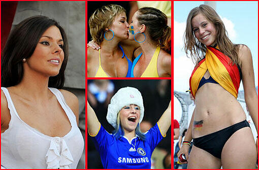 Die allerschönste Nebensache: Hübsche Spielerfrauen und sexy Fans bereichern den Fußball. Die besten Bilder sehen Sie in unserer Bildergalerie.