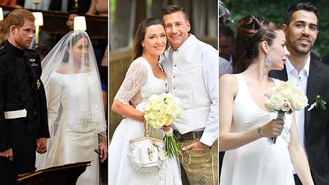 All you need is love: So haben die Stars geheiratet.
