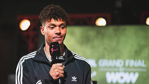 Niklas-Wilson Sommer beim Virtual Bundesliga Grand Final im April. Der U23-FCN-Spieler wurde schwer attackiert, nachdem er sich auf Instagram in einem FC-Bayern-Trikot gezeigt hatte.