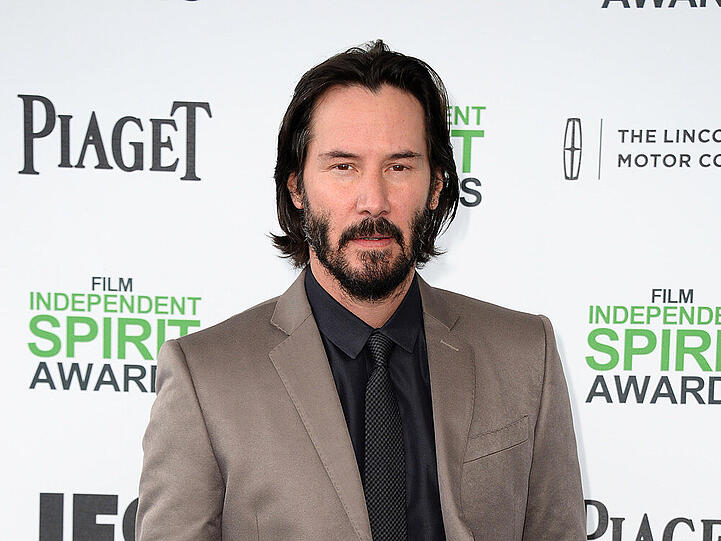 Behält immer die Fassung: Keanu Reeves