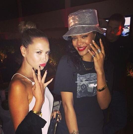 Mandy Capristo und Rihanna