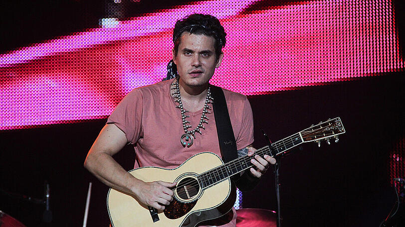 John Mayer bei einem seiner Konzerte