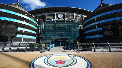 Das Etihad Stadium von Manchester City.